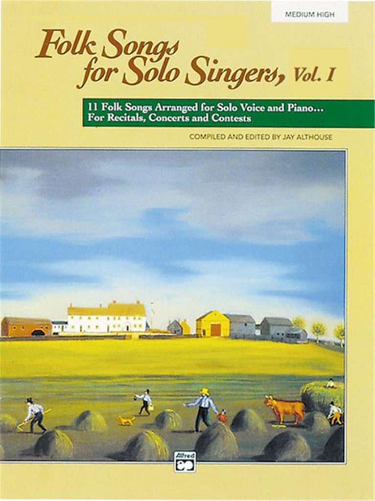 Folk Songs for Solo Singers - Vol.1, Medium High